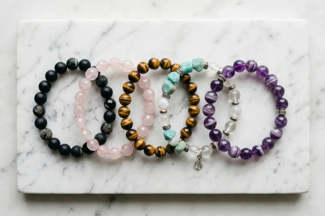 Complete guide to using and caring for crystal bracelets — natural stone jewelry care tips for beginners