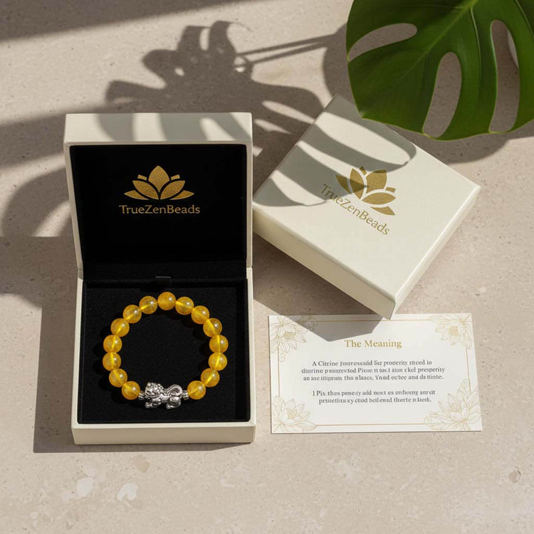 Premium artisan jewelry gift sets in designer packaging, featuring curated gemstone collections for meaningful gifting by TrueZenBeads.