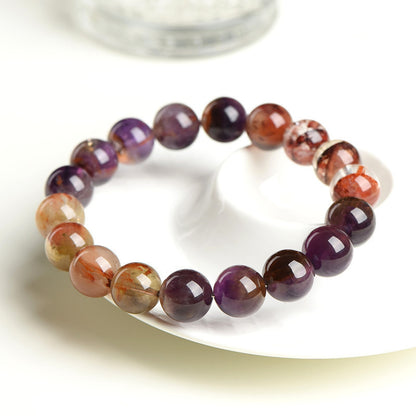 Auralite 23 Super Seven bracelet 7A full color reference image on a clean light background
