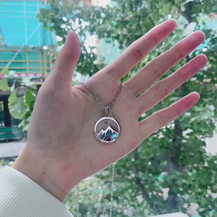 Mustard seed mountain jewelry product video showing the necklace bracelet and earrings