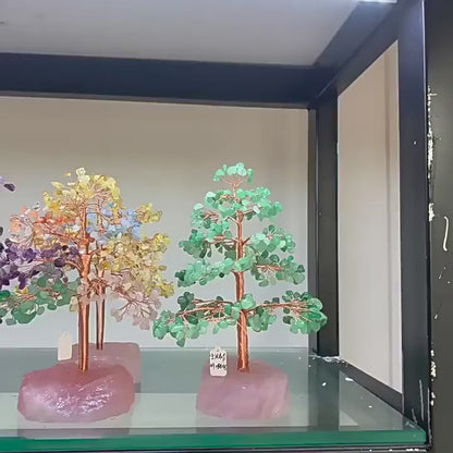 Crystal money tree decor display video