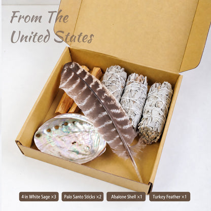 White Sage Gift Kit - supplier product contents