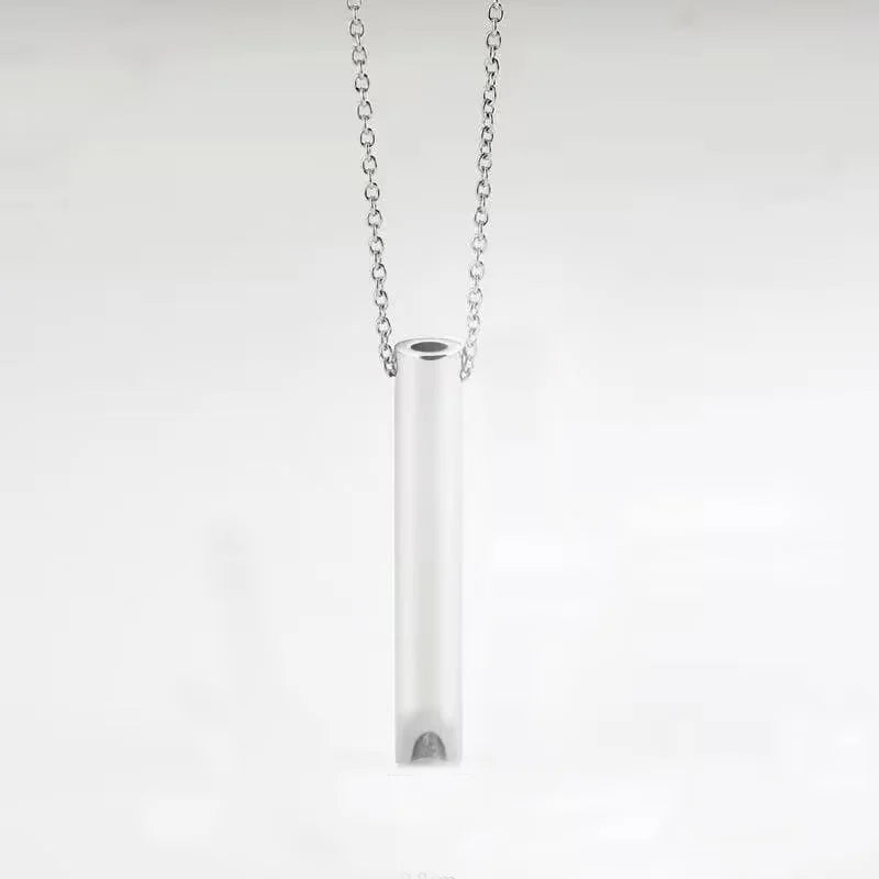 Adjustable length breathing necklace from TrueZenBeads for daily mindfulness